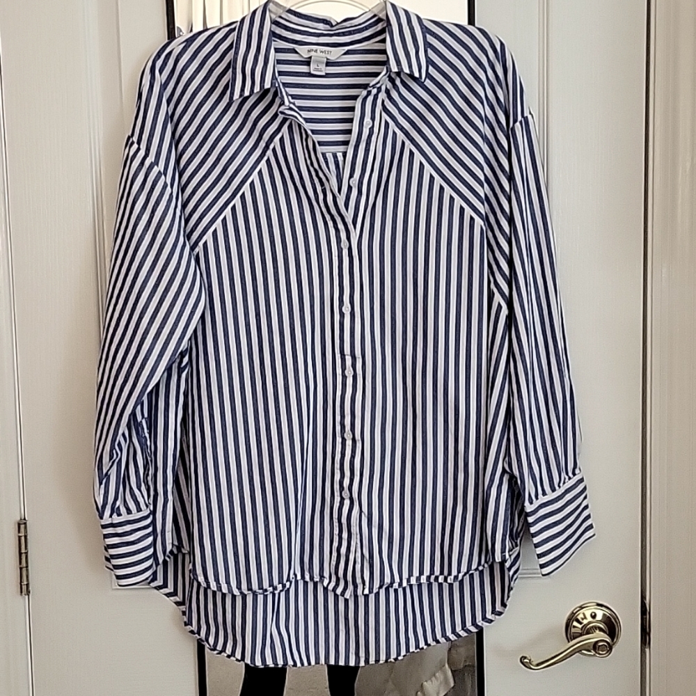 Nine West button down shirt